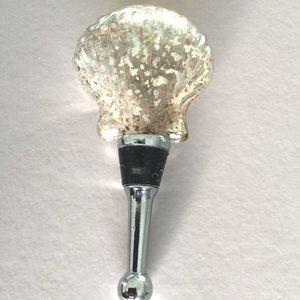 Glass Shell Bottle Stopper